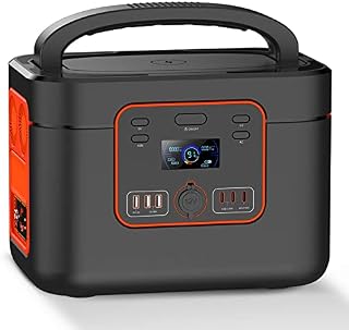1200W Portable Power Station, 1050Wh Solar Generator Mobile Backup Lithium Battery Pack with AC/DC/USB/LCD Display for Outdoor Holiday Travel RV Camping, Emergency