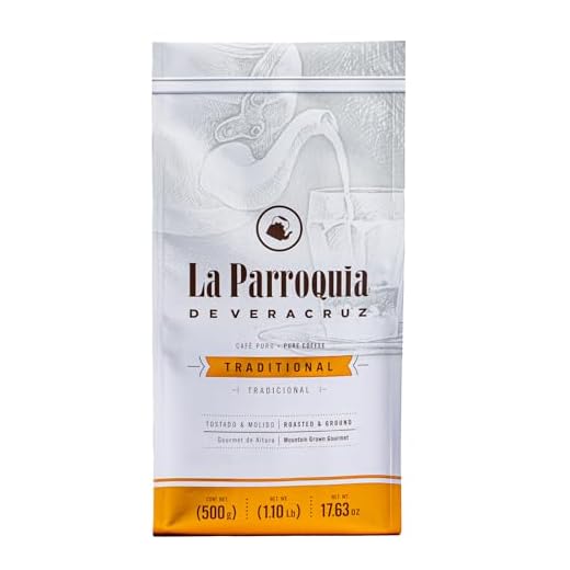 La Parroquia de Veracruz | Roasted and Ground Coffee 500 Grs | High Gourmet Coffee | Traditional