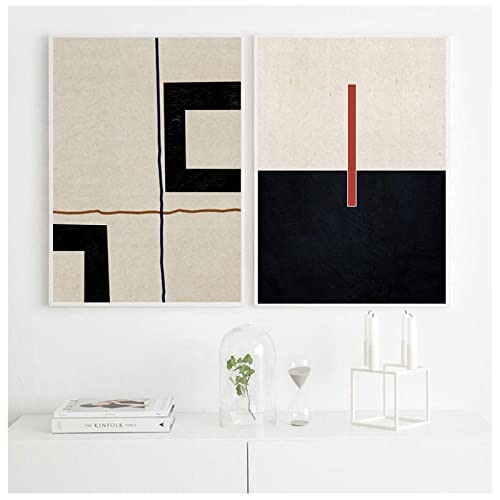 Affiches et impressions murales abstraites 70x100cm peinture sur toile moderne pour allée