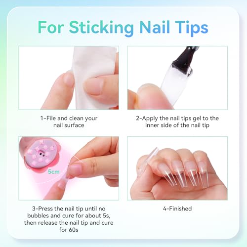 Image of Makartt UV Nail Lamp: Flash Cure lamp UV Light for Gel Nails Polish Luminoza 30mW /cm Rechargeable LED Nail Light with 4 Timers & Auto Sensor Fast Curing Goosenecks Lamp for Home DIY Manicure (Pink)