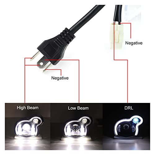 Phare LED moto antibrouillard pour réparer l'éclairage faible des G650GS 2011-2017