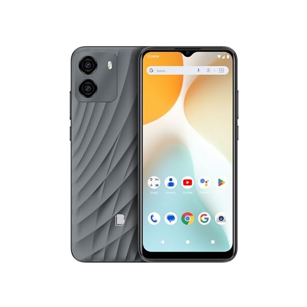 BLU G35 | 2025 | Unlocked | 6.5” HD+ Infinity Display | Dual 8MP Camera + LED Flash 5MP Selfie Camera | 32GB/3GB I US Version | US Warranty | Grey