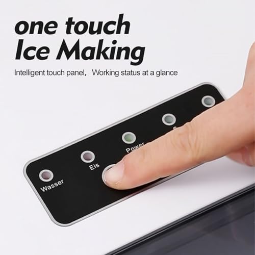 Máquina portátil para hacer cubos de hielo 12 kg/24h miniatura 4