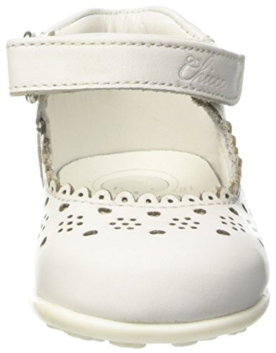 Chicco Gevia, Ballerine Bimba 0-24, Bianco, 22 EU