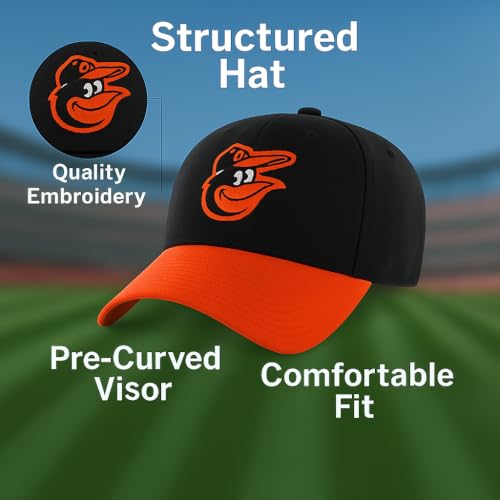 Gorra Ajustable Bordada Baltimore Two-Tone miniatura 4