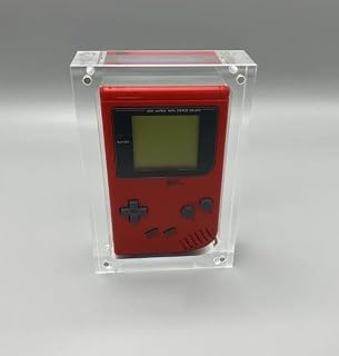 Acrylic Magnetic Cover Console Storage Box Acrylic Display Case for Gameboy Classic GB DMG Game Console