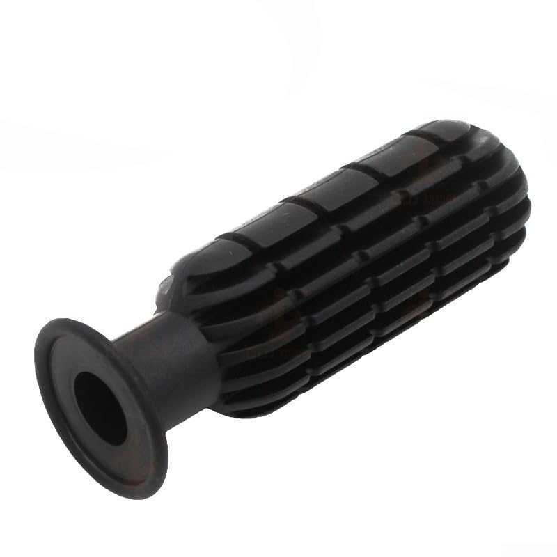 QuivyLivy Table Football Handle Grips for Foosball Table, Non-Slip PVC Replacement Rod Handles, 9.4cm Length Black Grip Accessories Parts for Indoor Game(2PCS)