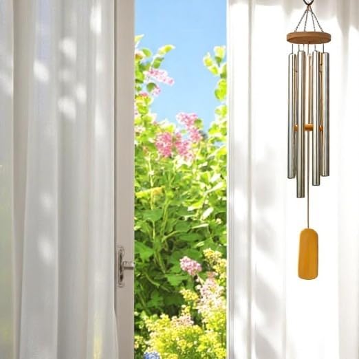 PulGos Silver Wind Spinner – Elegant, Durable Metal Spinner for Garden, Yard & Patio Décor, Weather-Resistant Outdoor Decoration (Pack of 1)” - Image 3 thumbnail
