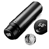 600/1000ML Stainless Steel Thermal Water Bottle - Temperature Display, Keep Cold & Hot, Vacuum Insulated Tea Coffee Flasks(600 ml,F)