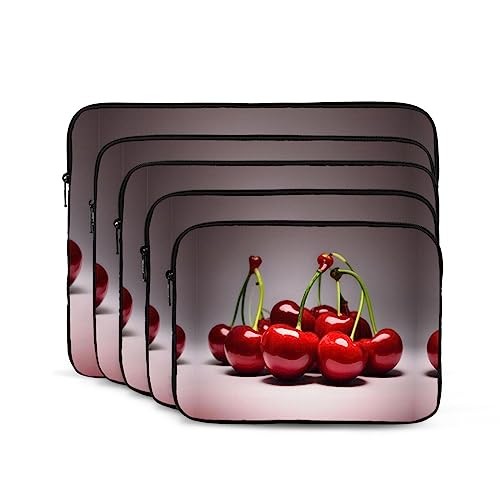 Chilean Cherries Laptop Sleeve Case 15 Inch Suitable For Notebook Computer Tablet Traveling Carrying Simple Case2