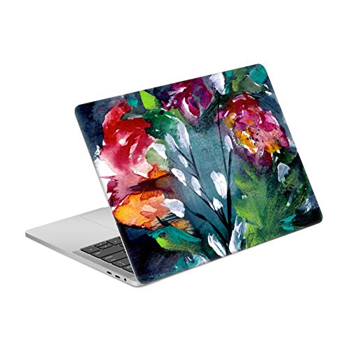 Autocollant MacBook Pro 13 A2338 Mai Autumn Nuit Jardin Floral