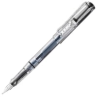 Lamy safari vista Füller mit polierter Stahlfeder in Strichbreite B – Ansicht 1