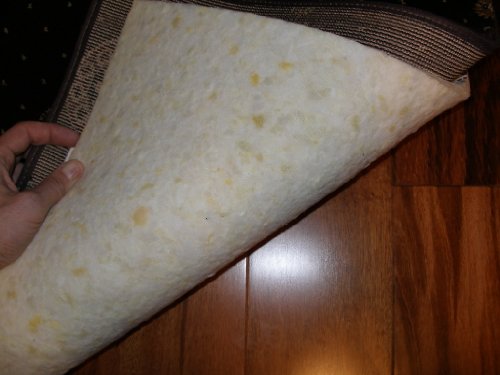 Carpenter, 5'X7', 1/2" Visco- Elastic Memory Foam, Spillguard Dupont Barrier Rug Pad #TOP1