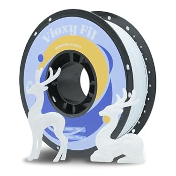 Vioxy Fil PETG 3D Printer Filament, 1kg Spool(2.2lbs), White