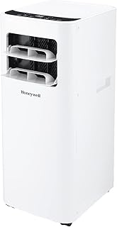Honeywell Portable Air Conditioner 9000 BTU | Energy Efficient 3-in-1 Air Conditioning Unit | 2 Fan Speeds, LCD Display, Remote Control, 24Hr Timer | Aircon For Rooms Up to 22m² (HC09CESAWK)