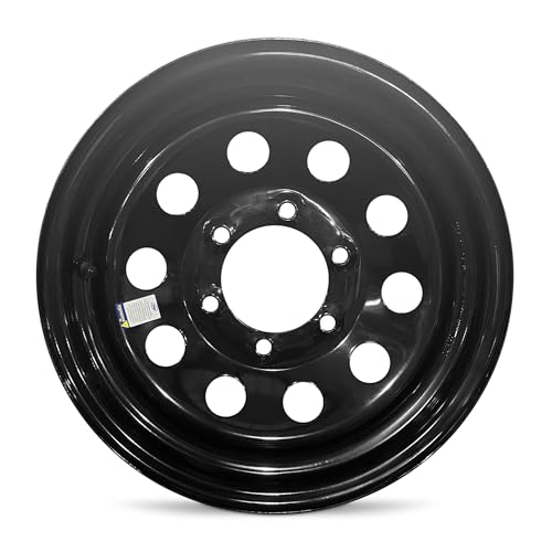 Trailer 15x6 Steel Rim 6-139.7mm or 6-5.5' Load 2860lb - Road Ready Trailer Wheel