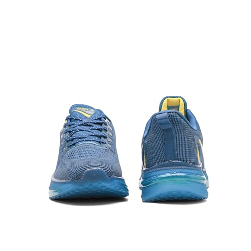 Image of ASIAN Powerplay-30 Men's Running Shoes | Lightweight Knit Upper, TPU Frame for Lateral & Arch Support, Memory Foam Bounce Insole | Ideal for Gym, Travel, Running & Walking