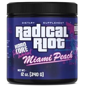 Undisputed Laboratories Radical Riot Pre-Workout Pfirsich Eistee