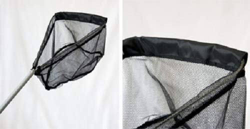 Small Pond Hand Net 8 Inch Diameter, Three Foot Handle, Water Garden Koi Fish Pond, Waterfall, Skimmer for Small Koi and Debris