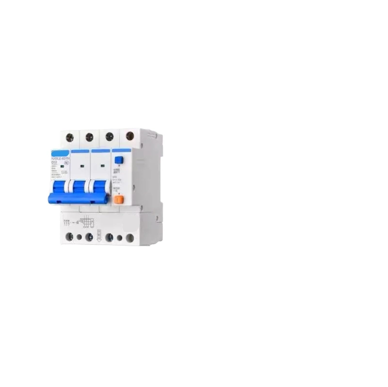 OSHZIKJII 1P+N 2P 3P 3P+N 4P 30MA Breaker 16A(16A)