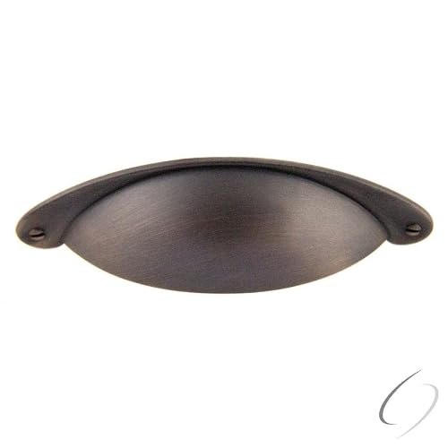 5" Hooded Shaker Cup Cabinet Pull with 3" Center to Center Oil Rubbed Bronze Finish