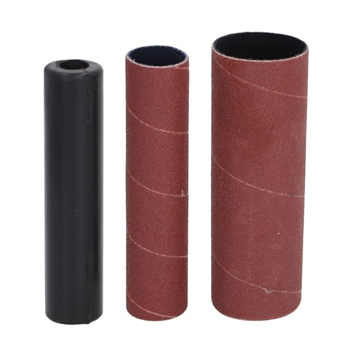 Spacnana 11-teiliges Spindelschleifer-Adapter-Set, 1,5-Zoll-Dorn, Aluminiumlegierung, Bohrer-Schleifdorn-Set Zum Polieren von Kurven, Erneuern der Oberfläche, Glätten von Innenlöchern