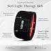 REVITA 2025 Red Light Therapy Belt with 660nm & 850nm -Red Light Therapy Wrap for Body, Wearable Heating Belt with Timer and Protective Goggles, Relaxing Muscles for Men and Women