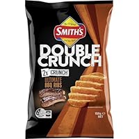 Smith's Double Crunch Ultimate BBQ Ribs Potato Chips 150 g