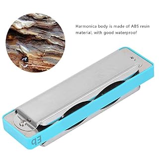 Harmonica en forme de clé de Mi bémol à 10 trous avec peigne en résine ABS pour performance professionnelle, débutants… - Les Beatles, Paul McCartney, John Lennon, RIngo Starr, George Harrison Harmonica en forme de clé de Mi bémol à 10 trous avec peigne en résine ABS pour performance professionnelle, débutants… – Image 3