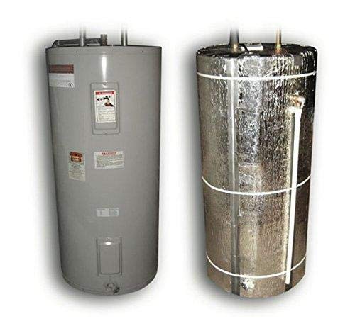 HOT WATER TANK HEATER INSULATION JACKET DIY 'PREMIUM' KIT: ENERGY SAVING REFLECTIVE FOIL FITS 50 & 60 GALLON WATER TANKS. MANUFACTURER OF THIS KIT FOR 27 YEARS. EXCLUSIVELY SOLD BY 'JR GLOBAL SALES' - Thumbnail 2