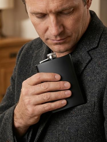 2 Pack Flask, Flasque Alcool - 3