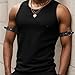CIXVOEMK Gothic Leather Arm Band, Adjustable Upper Arm Strap with Metal Ring,Armlet Black (Arm Band-2PCS)