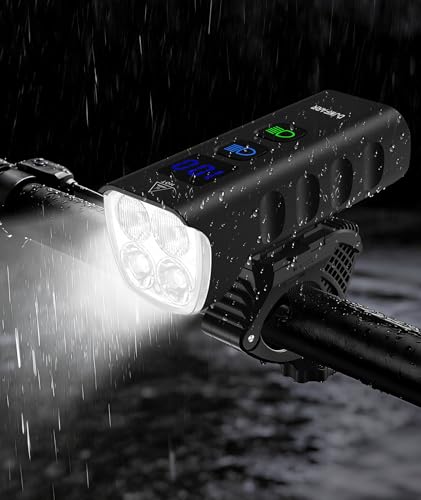 DJWFARR Bike Lights for Night Riding, Bike Headlight, 2000