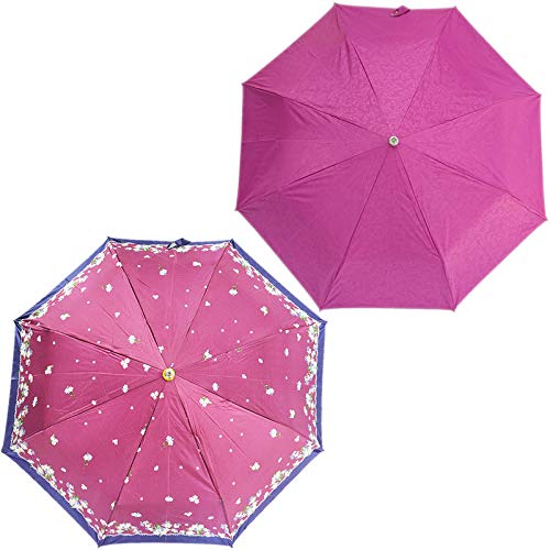 RAINPOPSON 3 Fold Umbrella for Women & Men 3 Fold Combo Big Size