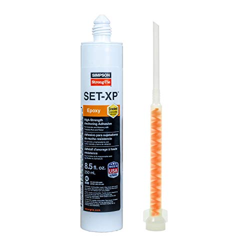 Simpson Strong-Tie SET-XP10 - Epoxy Anchoring Adhesive 8.5oz Tube w/Nozzle
