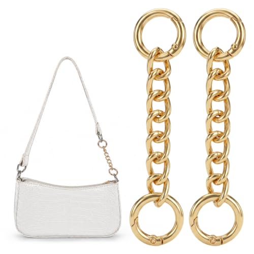 2 PCS 4.1" Purse Extender Chain, Metal Bag Extender Chain