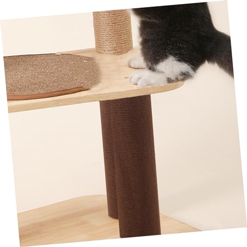 Planche à gratter et tapis pour arbre à chat Mipcase pour meuble mural - 8