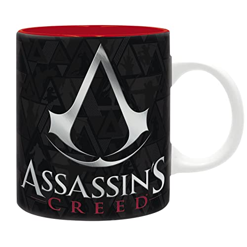 ABYSTYLE - ASSASSIN'S CREED Tasse Crest noir et rouge