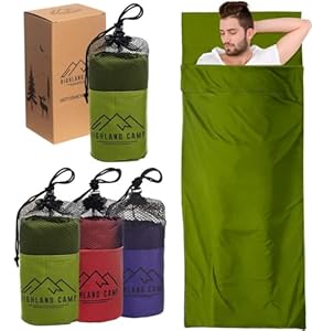 Highland Camp Hüttenschlafsack Grün
