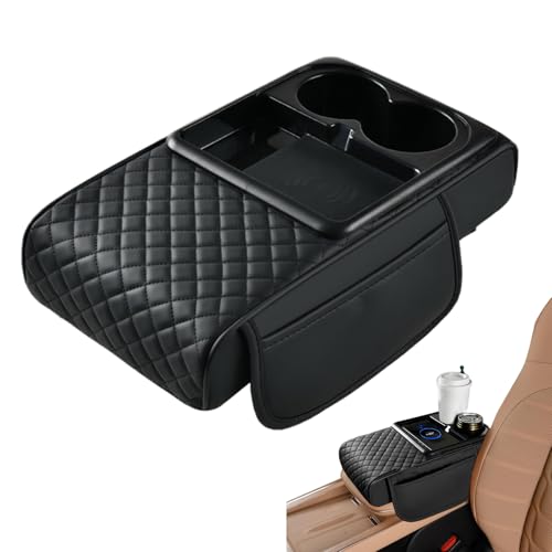 Coussin de Console Centrale Idéal pour les Voyages en Famille et Longs Trajets en Fourgonnette