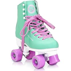 Patines En Linea Extremos Nils Extreme Patines en línea retro NQ8400S para mujer, patines en línea y quad, color menta