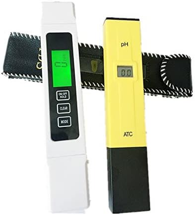 WorldCare® Rússia2 pçs/lote Digital LCD Medidor de PH EC Qualidade Da Água Medidor Pen Monitor LCD Aquário Piscina Analisadores