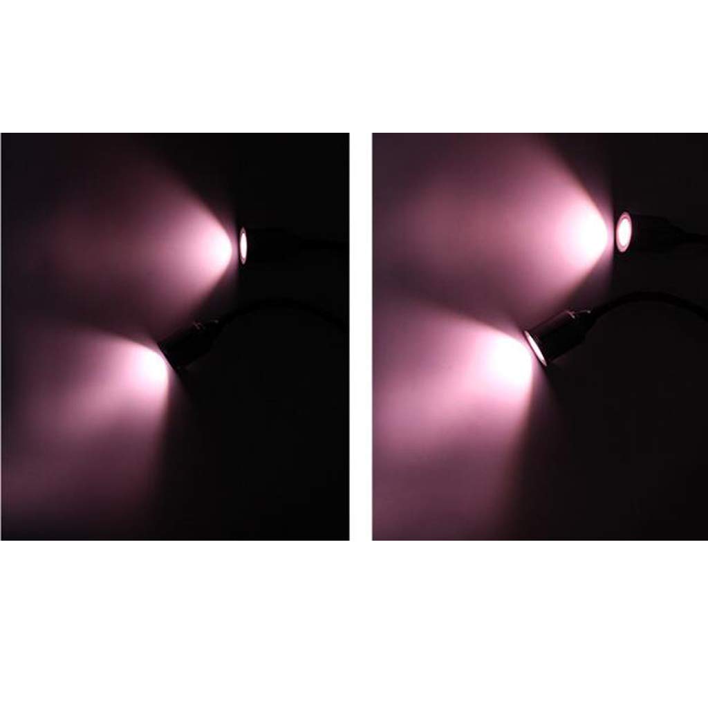 Lampe de croissance pour plantes, lumière de croissance, lampe de croissance à spectre complet de 15 W, lampe de bureau à col de cygne à double tête, lampe de croissance pour plantes d'intérieur pour