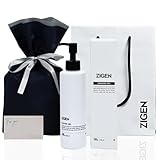 [ ギフト ] シェービングジェル メンズ スキンケア ギフト 紙袋付き 髭剃り ジェル 敏感肌 肌に優しい 無香料 シェービングフォーム シェービングクリーム カミソリ 電気シェーバー対応 プレゼント 人気 誕生日 クリスマス 日本製 180g ZIGEN (ジゲン)