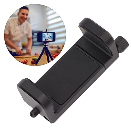 Suporte de tripé de telefone portátil para gravação de vídeo, suporte de celular ajustável e univers