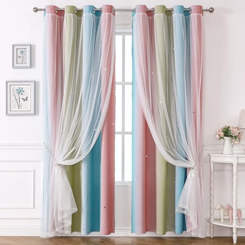 Lot de 2 rideaux perforés à œillets Simplicity Style A91 salon - 2