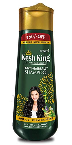 KESH KING Ayurvedic Oil & Hair Shampoo | Herbal Hair Care Combo Pack | Provides Deep Nourishment | Improves Hair Growth | Gives Longer & Stronger Hair - (300ml+340ml)
