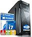 Produktbild Ultra Intel i7 PC - Schneller Rechner + Computer für Büro & Home Office mit 16GB DDR3 RAM/Arbeitsspeicher - 512GB SSD - DVD+RW - USB3.0 - WiFi 600 und Bluetooth 5 - Win 11 Pro