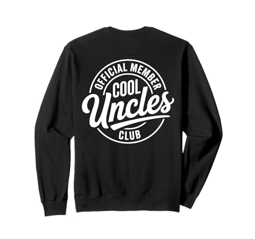 Miembro Oficial Cool Uncles Club Funny Uncle Father's Day Sudadera