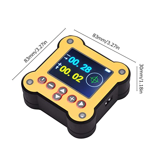 Inclinómetro digital magnético con precisión 0.02° miniatura 6